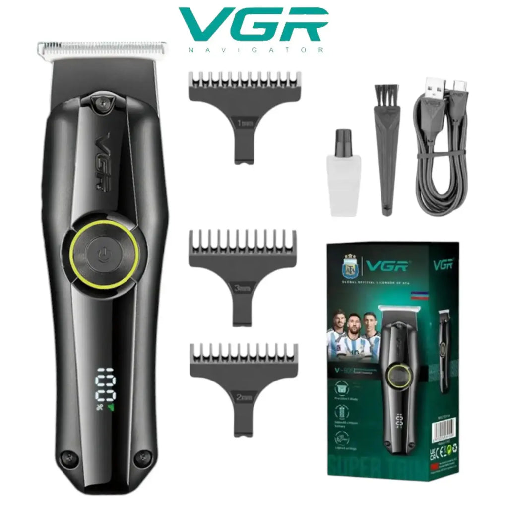 – Trimmer VGR V-905 de Precisión con Cuchilla en T y 3 Velocidades